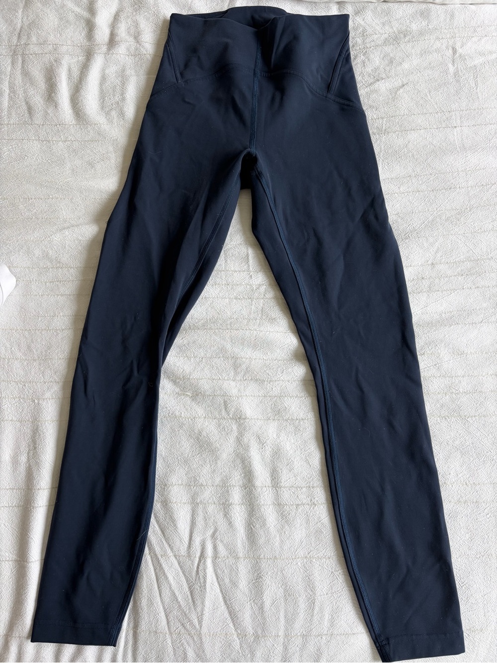 lululemon High-Waist Navy Blue Leggings